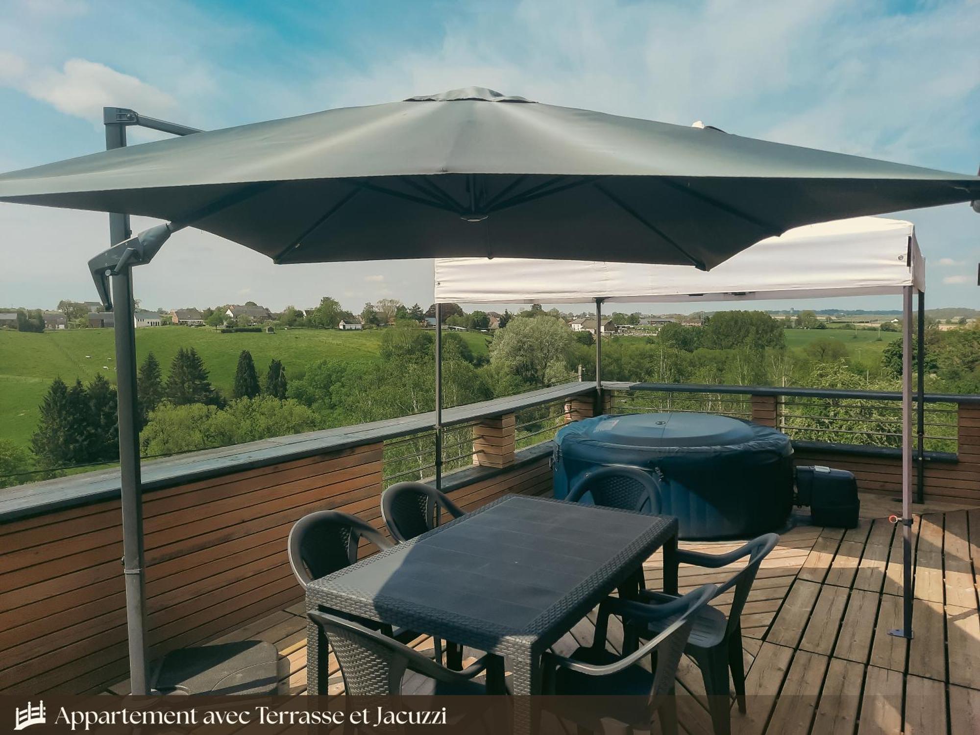 Appartement terrasse du pont Alsort Froid-Chapelle Extérieur photo