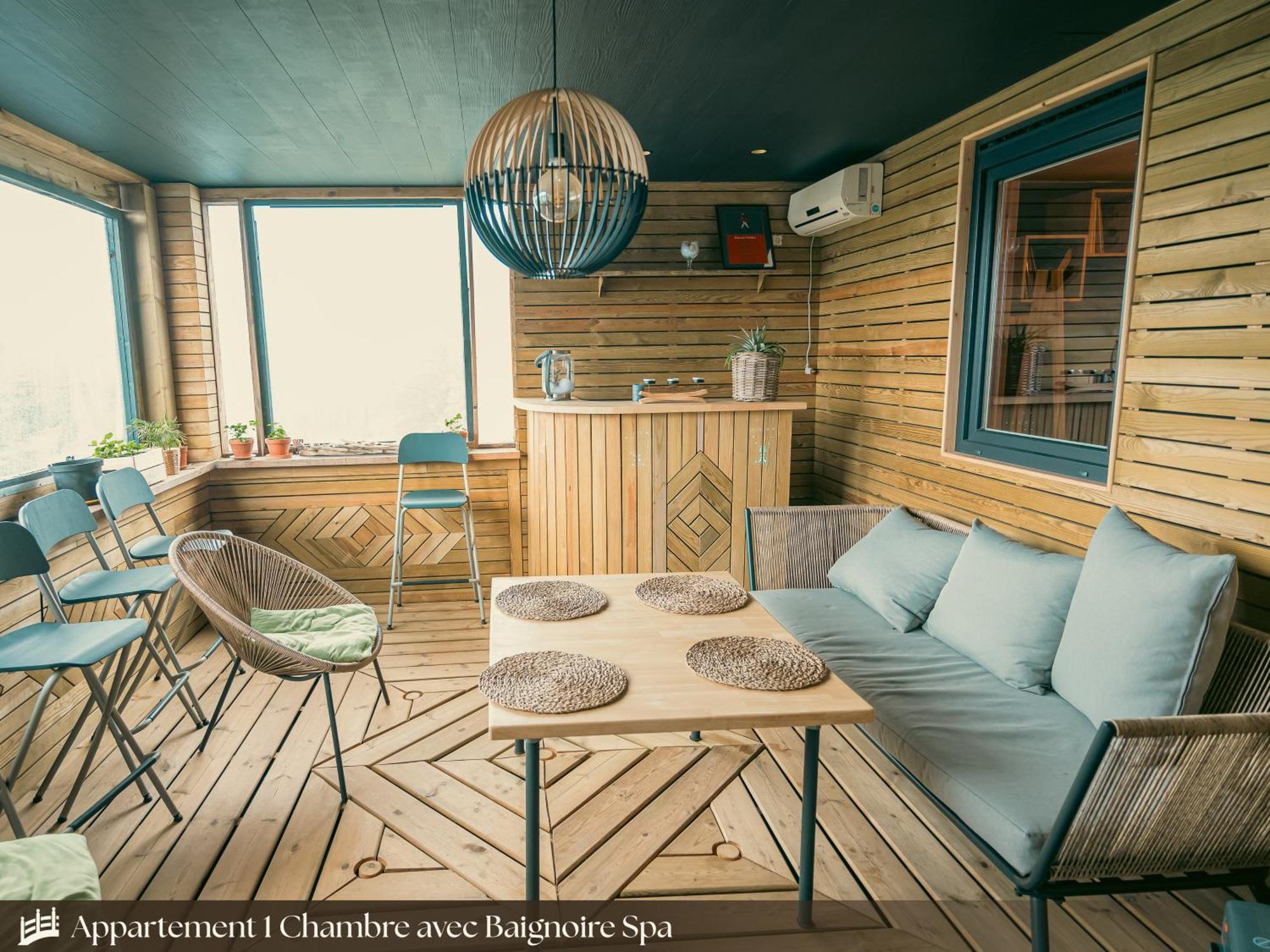 Appartement terrasse du pont Alsort Froid-Chapelle Extérieur photo